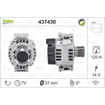 Alternateur VALEO 437430