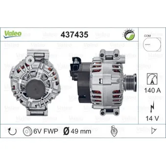 Alternateur VALEO 437435