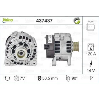 Alternateur VALEO 437437