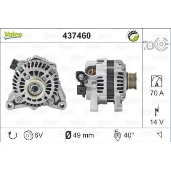 Alternateur VALEO 437460