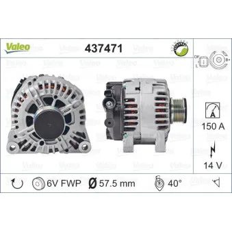 Alternateur VALEO 437471