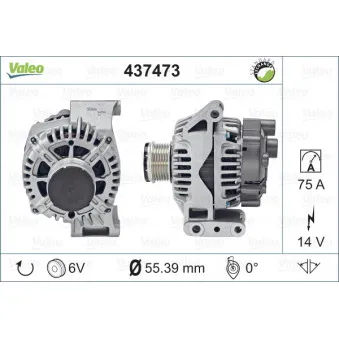 Alternateur VALEO 437473