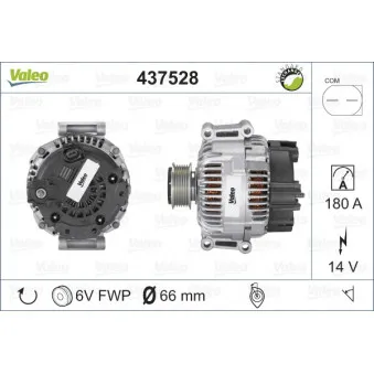 Alternateur VALEO 437528
