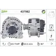 Alternateur VALEO 437562 - Visuel 1
