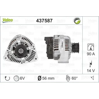 Alternateur VALEO 437587