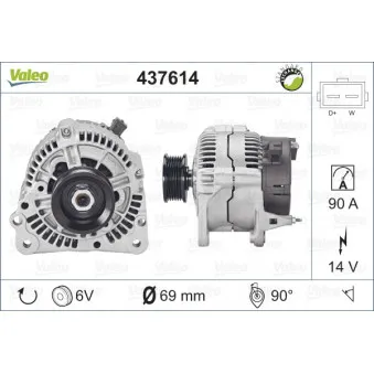 Alternateur VALEO 437614