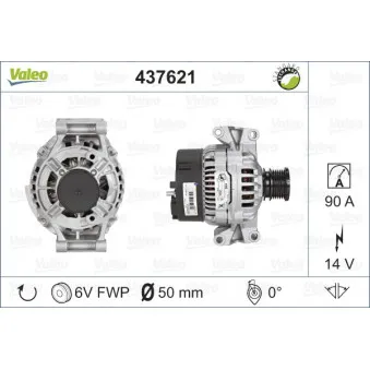 Alternateur VALEO 437621