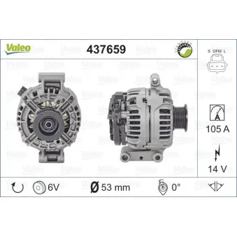 Alternateur VALEO 437659