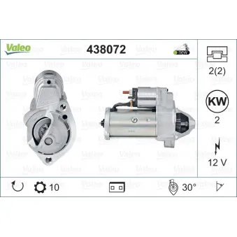 Démarreur VALEO 438072