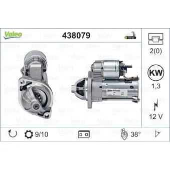 Démarreur VALEO 438079