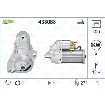 Démarreur VALEO 438088