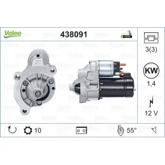 Démarreur VALEO 438091