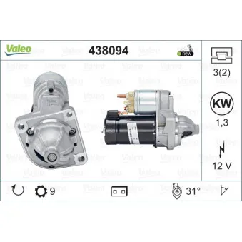 Démarreur VALEO 438094