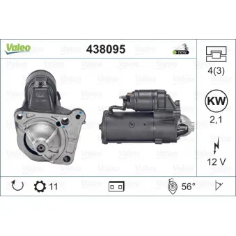 Démarreur VALEO 438095