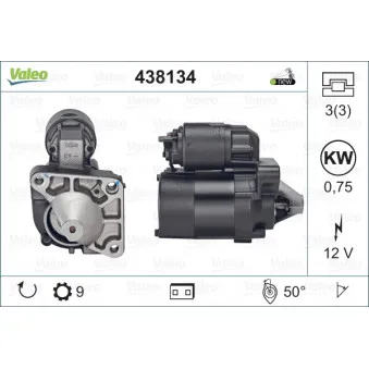 Démarreur VALEO 438134