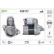 Démarreur VALEO 438137 - Visuel 1
