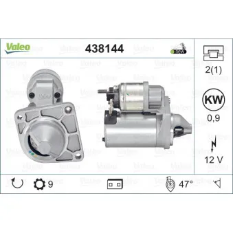 Démarreur VALEO 438144