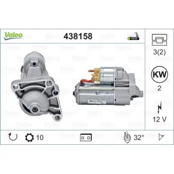 Démarreur VALEO 438158