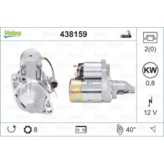 Démarreur VALEO 438159