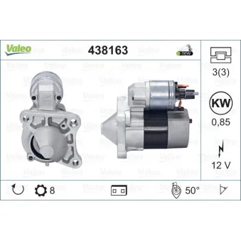 Démarreur VALEO 438163