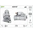 Démarreur VALEO 438167 - Visuel 1
