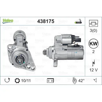 Démarreur VALEO 438175