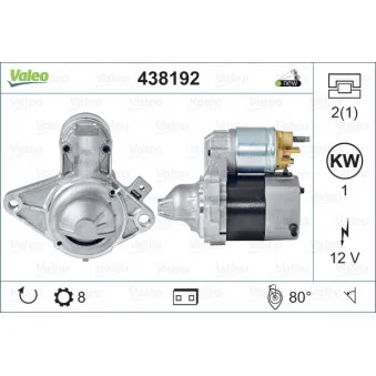 Démarreur VALEO 438192