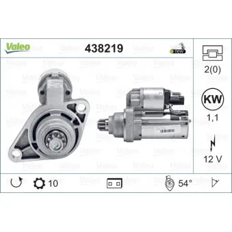 Démarreur VALEO 438219