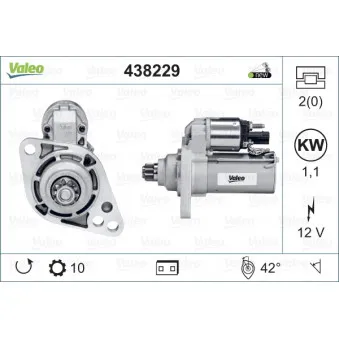 Démarreur VALEO 438229