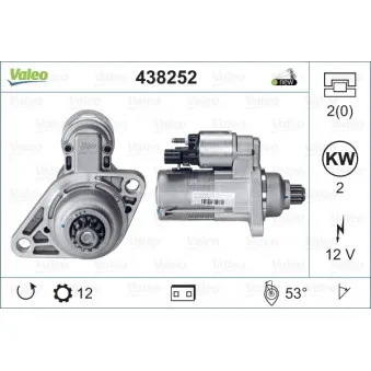 Démarreur VALEO 438252