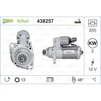 Démarreur VALEO 438257