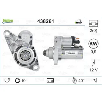 Démarreur VALEO 438261