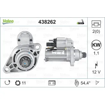 Démarreur VALEO 438262