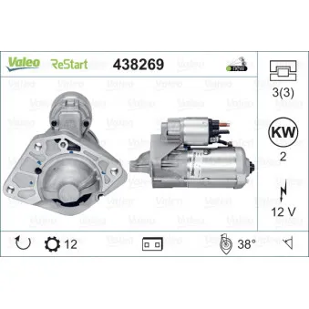 Démarreur VALEO 438269