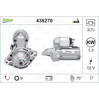 Démarreur VALEO 438270