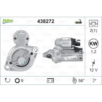 Démarreur VALEO 438272