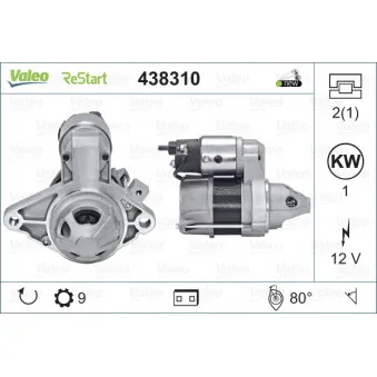 Démarreur VALEO 438310