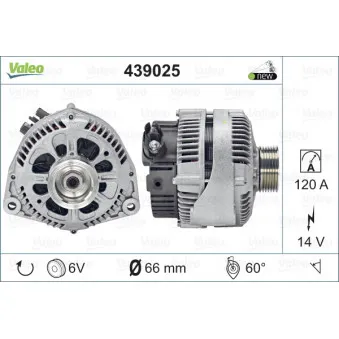 Alternateur VALEO 439025