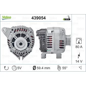 Alternateur VALEO 439054