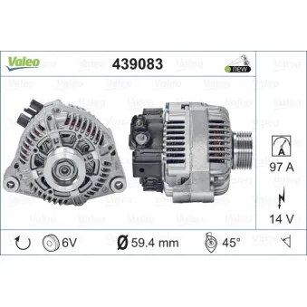 Alternateur VALEO 439083