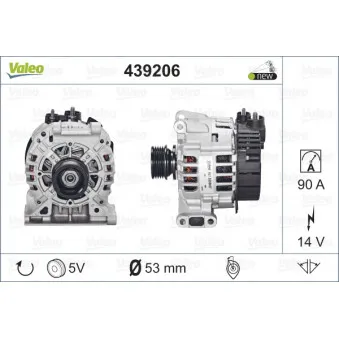 Alternateur VALEO 439206