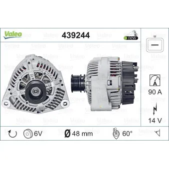Alternateur VALEO 439244