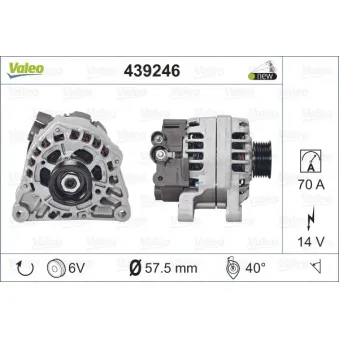 Alternateur VALEO 439246