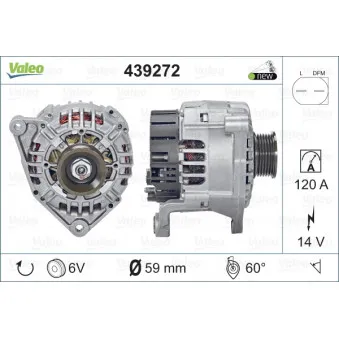 Alternateur VALEO 439272