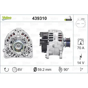 Alternateur VALEO 439310