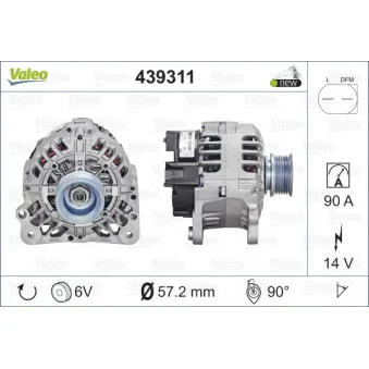 Alternateur VALEO 439311