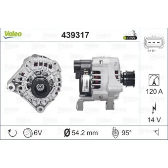 Alternateur VALEO 439317