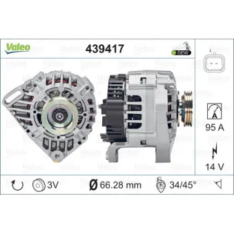 Alternateur VALEO 439417