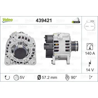 Alternateur VALEO 439421