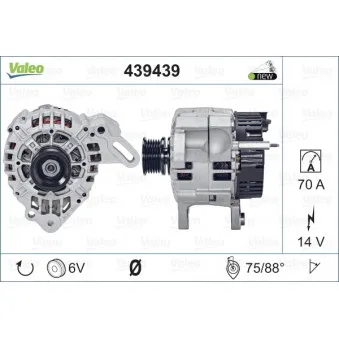 Alternateur VALEO 439439